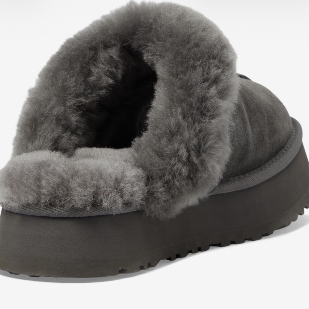 NIB UGG Disquette Charcoal Size 6 - Picture 6 of 11